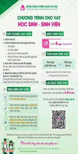 Tiếp tục triển khai chương trình cho vay HSSV năm học 2026-2027