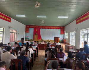 Tín dụng chính sách xã hội thông suốt sau sáp nhập các thôn